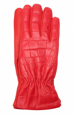 Кожаные перчатки Bottega Veneta